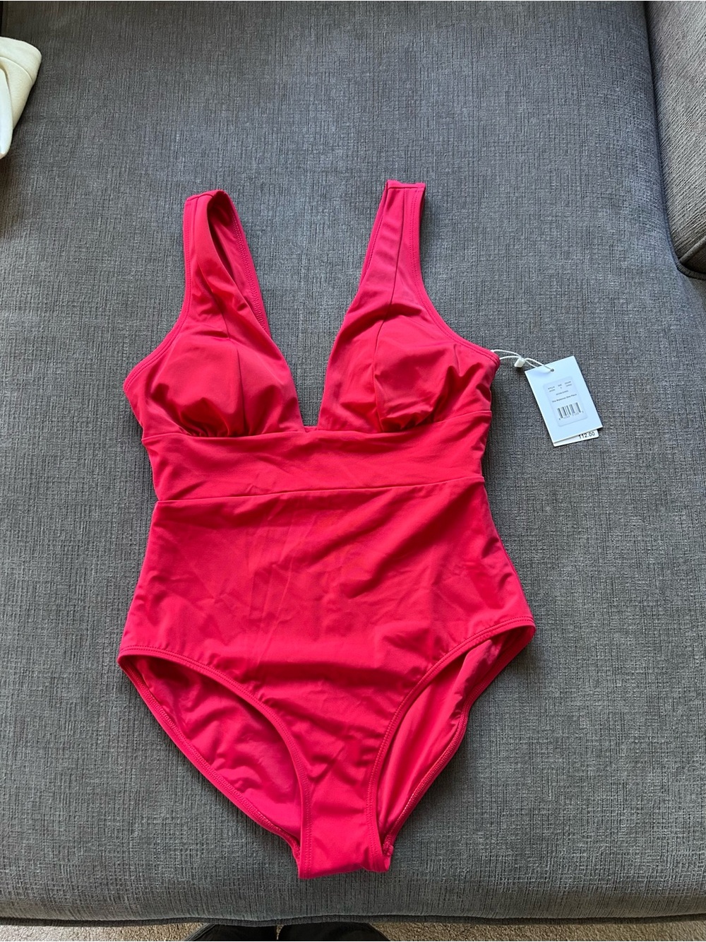 Andie Mykonos One-Piece Swimsuit in Cherry Red
